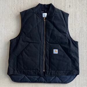 Carhartt V01 BLK black work wear vest